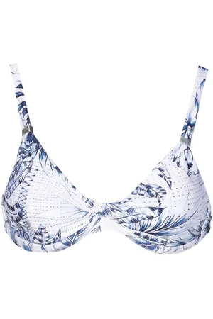 Lygia & Nanny Bikinioberteil mit Palmen-Print