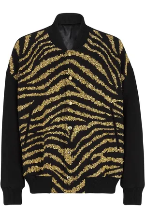 Balmain Jacke mit Zebra-Print