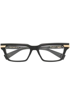 Balmain Sonnenbrille mit eckigem Gestell