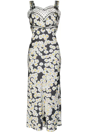 Natasha Zinko Kleid mit Blumenmuster
