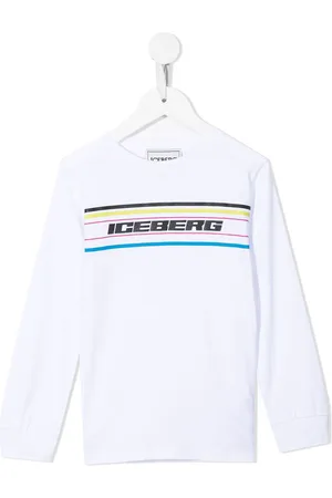 Iceberg T-Shirt mit Logo-Print