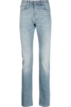 VERSACE Jeans mit geometrischem Print