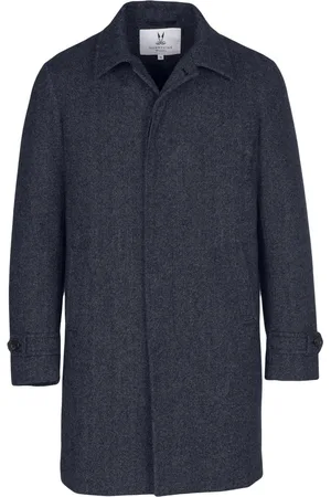 Norwegian Wool Einreihiger Daunenmantel