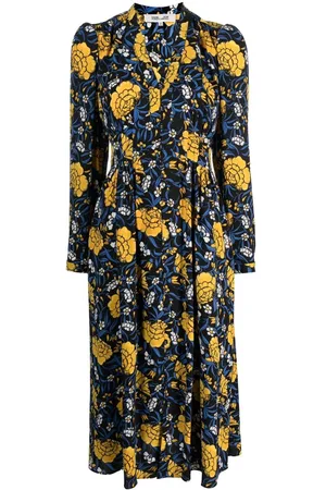 Diane von Furstenberg Kleid mit Blumen-Print