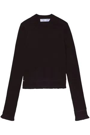 Proenza Schouler Cropped-Pullover mit Chenille-Struktur
