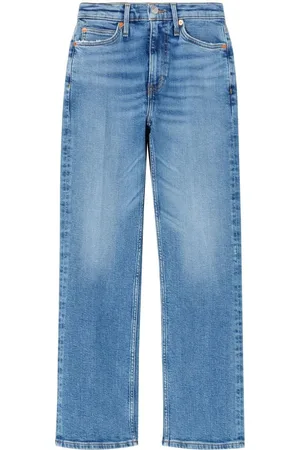 RE/DONE Bootcut-Jeans mit hohem Bund