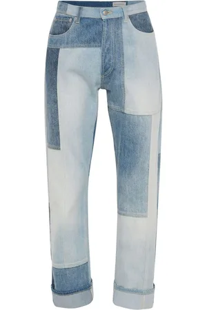 Alexander McQueen Jeans im Patchwork-Look