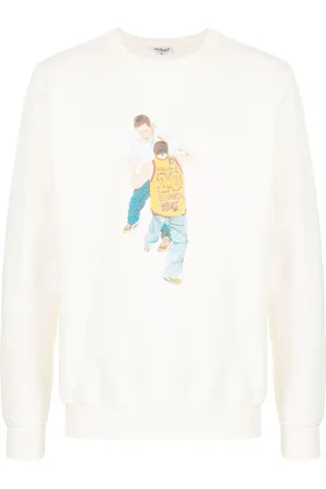 LEATHERSMITH OF LONDON Sweatshirt mit grafischem Print