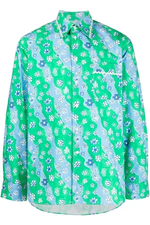 Marni Hemd mit Blumen-Print