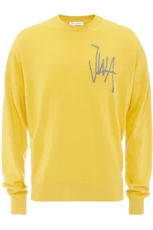J.W.Anderson Merinopullover mit Intarsien-Logo