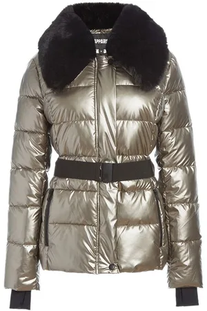 Apparis Damen Skianzüge - Faux fur-trim ski jacket