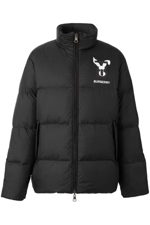 Burberry Reversible rabbit jacquard puffer jacket