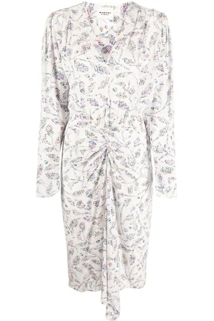 Marant Etoile Gewickeltes Danalia Midikleid