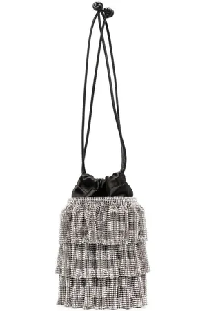 Alexander Wang Beuteltasche mit Kristallen