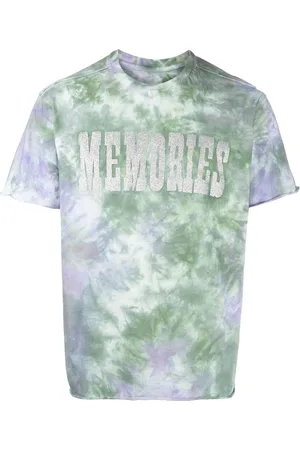 Stain Shade X Hiroshi Fujiwara T-Shirt mit Batikmuster