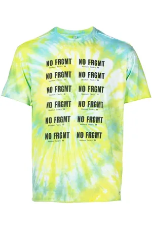 Stain Shade X Hiroshi Fujiwara T-Shirt mit Batikmuster