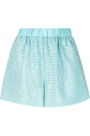 Self-Portrait Shorts mit Strass