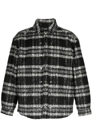 Y / PROJECT Gestreifte Hemdjacke