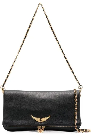 Zadig & Voltaire Rock Schultertasche mit Logo-Schild