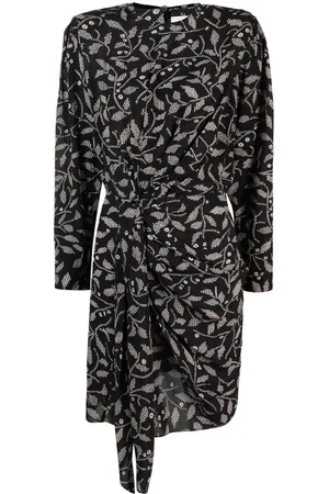 Marant Etoile Minikleid mit Blumen-Print