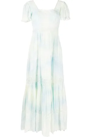 LOVESHACKFANCY Besticktes Maxikleid