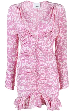 Isabel Marant Larissa Minikleid mit Blumen-Print