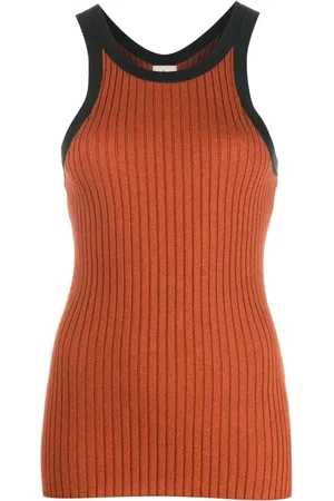 Paula Tanktop aus geripptem Strick