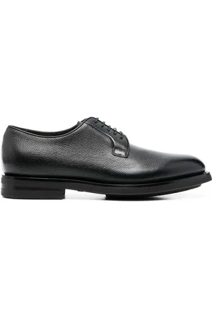 santoni Derby-Schuhe mit mandelförmiger Kappe