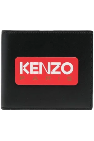 Kenzo Portemonnaie mit Logo-Patch