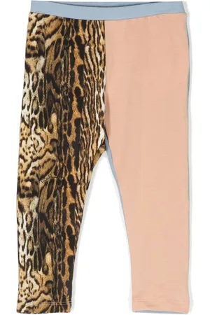 Roberto Cavalli Leggings mit Logo-Stickerei
