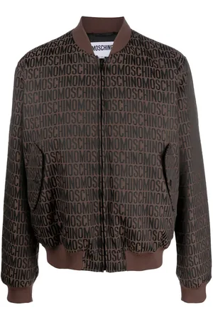 Moschino Bomberjacke mit Logo-Print