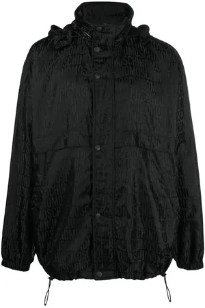 Moschino Kapuzenjacke mit Jacquardmuster