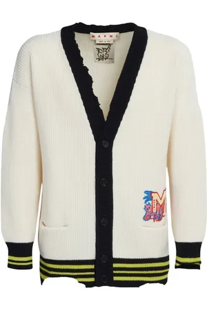 Marni Cardigan mit Logo-Patch