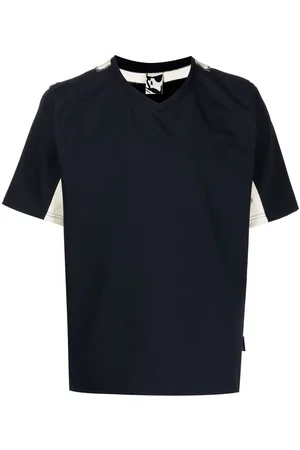 GR10K T-Shirt mit V-Ausschnitt
