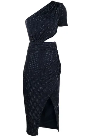 Self-Portrait Midikleid mit Cut-Outs