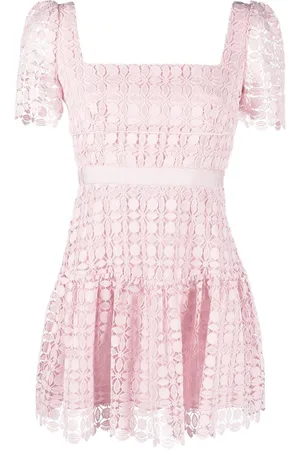 Self-Portrait Kleid mit Spitze