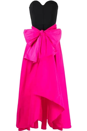 Pinko Damen Cocktail & Partykleider - Bow-detail strapless gown