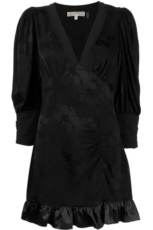 LOVESHACKFANCY Kleid mit V-Ausschnitt