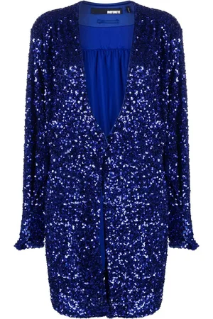 ROTATE Gewickeltes Kleid mit Pailletten