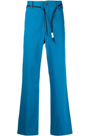 Marni Belted straight-leg trousers