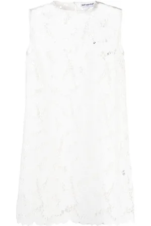 Self-Portrait Kleid mit Spitze
