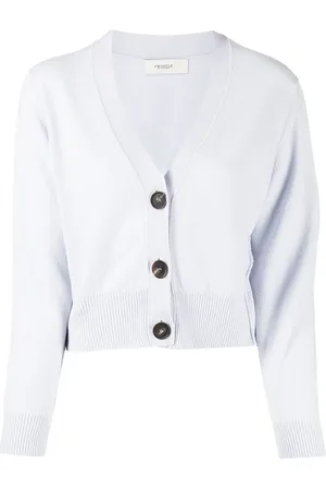 PRINGLE OF SCOTLAND Cropped-Cardigan mit Knöpfen