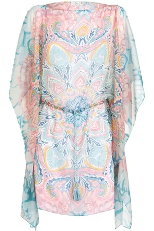 Etro Damen Bedruckte Kleider - Paisley-print beach dress