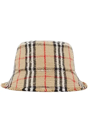 Burberry Damen Hüte - Vintage Check bouclé bucket hat