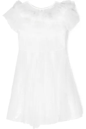 MONNALISA Festliches Kleid mit Tüllrüschen