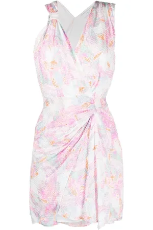 IRO Minikleid mit grafischem Print