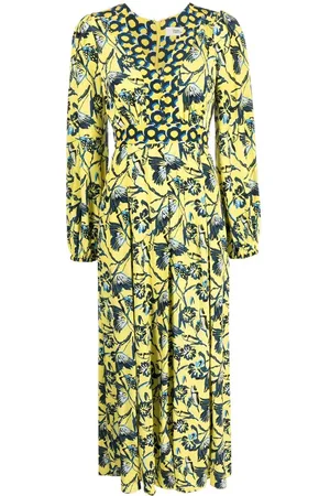 Diane von Furstenberg Kleid mit Blumen-Print