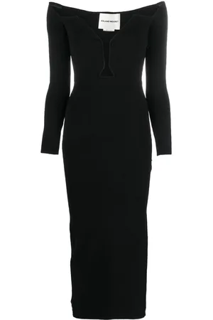 Roland Mouret Maxikleid mit V-Ausschnitt