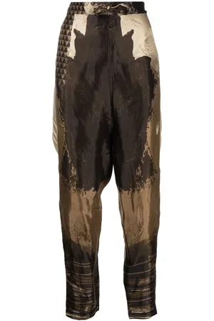 MASNADA Hose mit grafischem Print