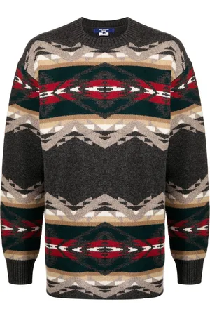 JUNYA WATANABE Pullover mit Intarsienmuster
